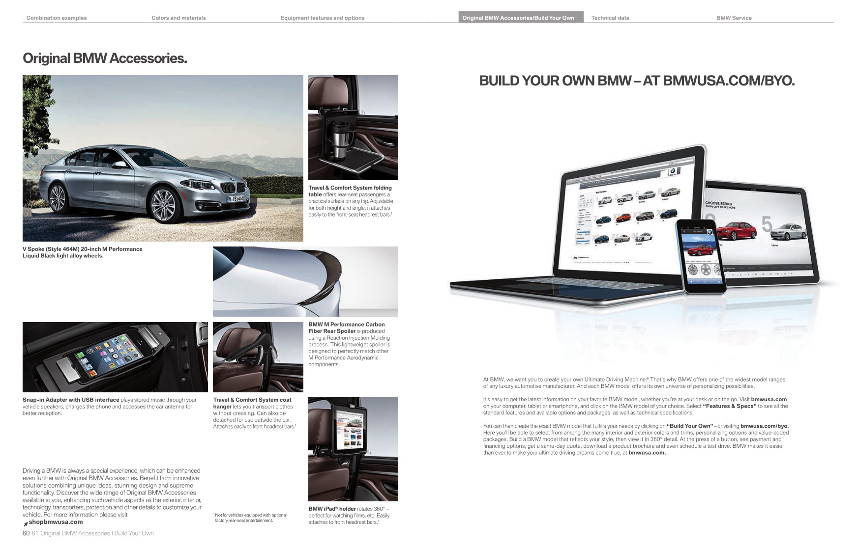 2014 BMW 5-Series Brochure Page 15